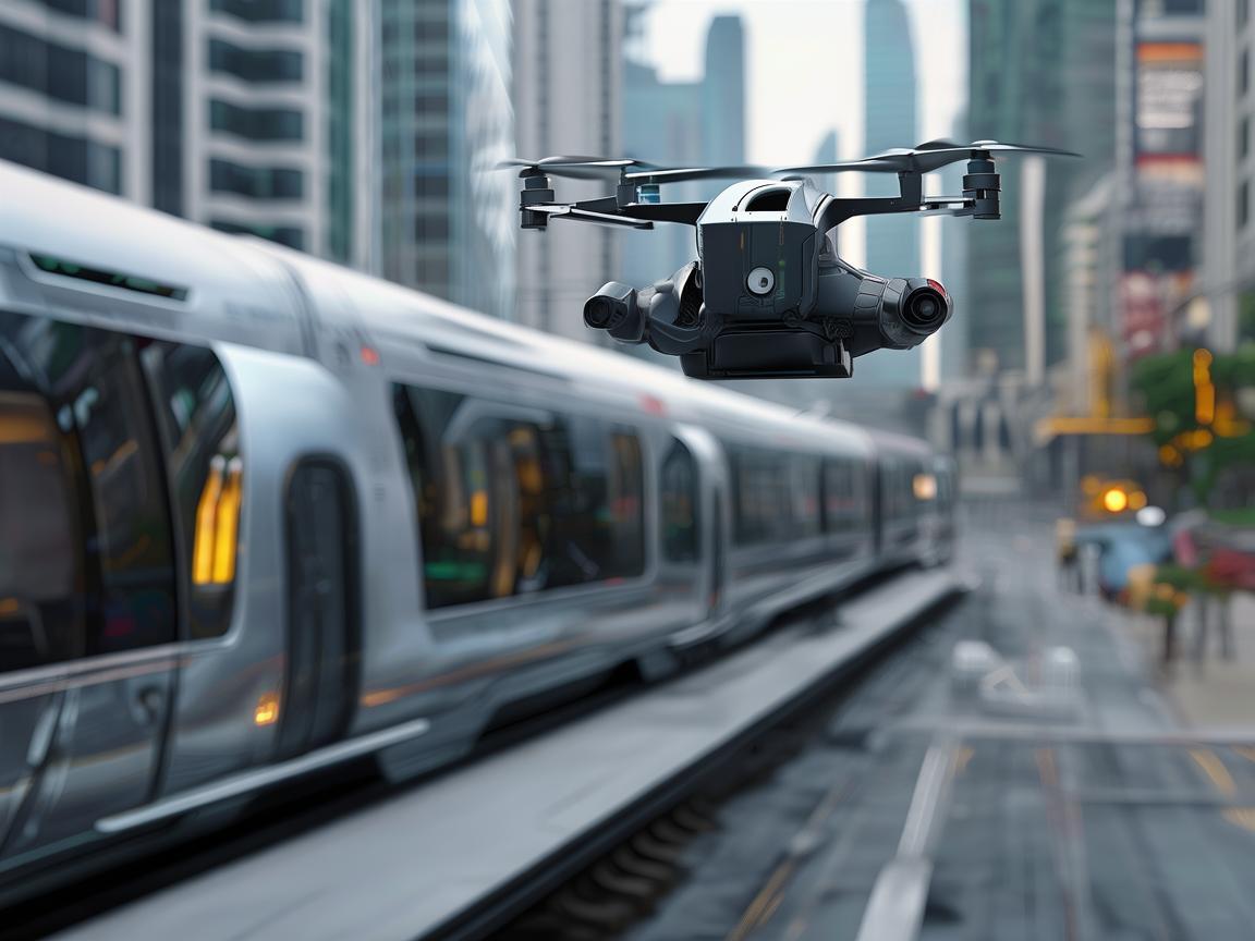 无人机助力轻轨列车测绘 无人机助力轻轨列车测绘