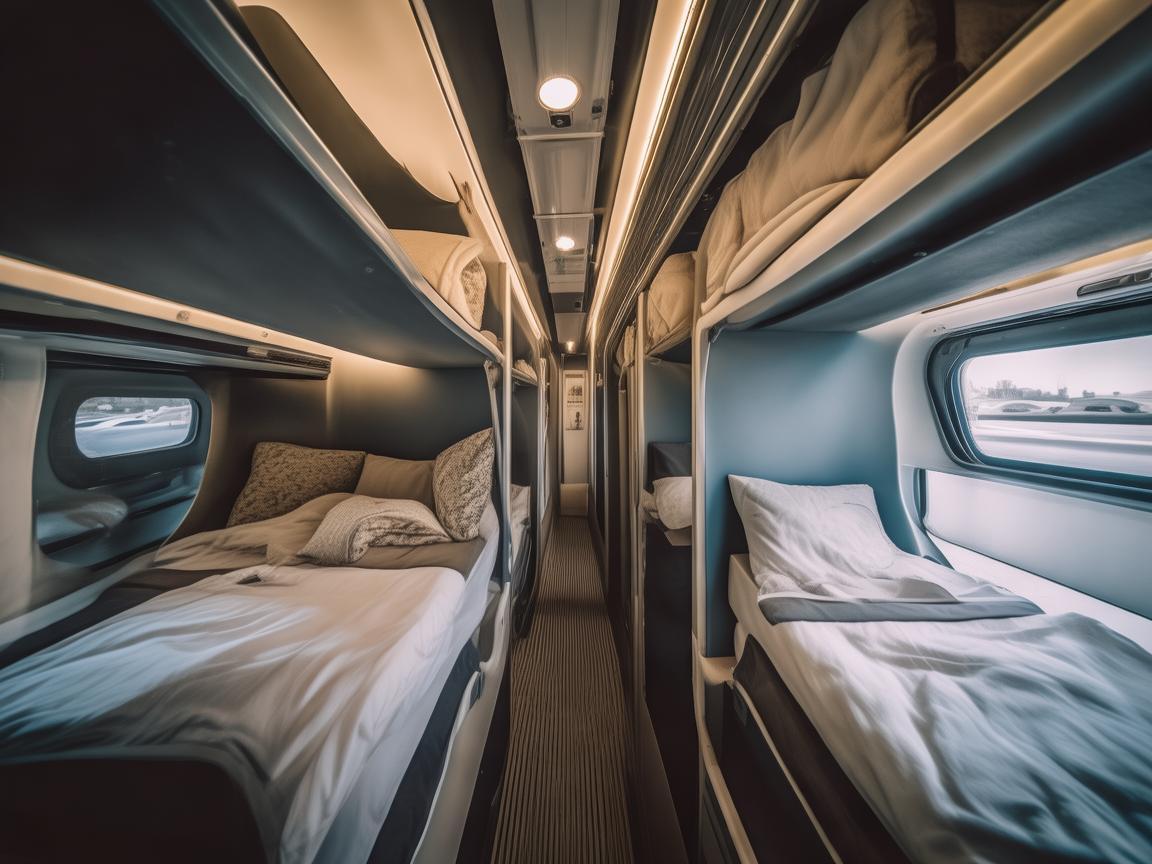 卧铺列车测绘，无人机的独特视角