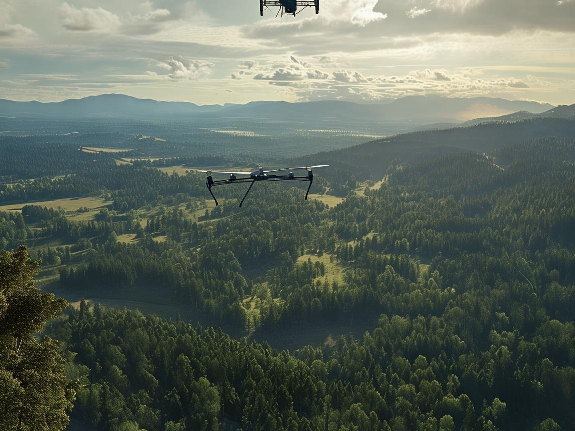 将军视角下的无人机测量测绘