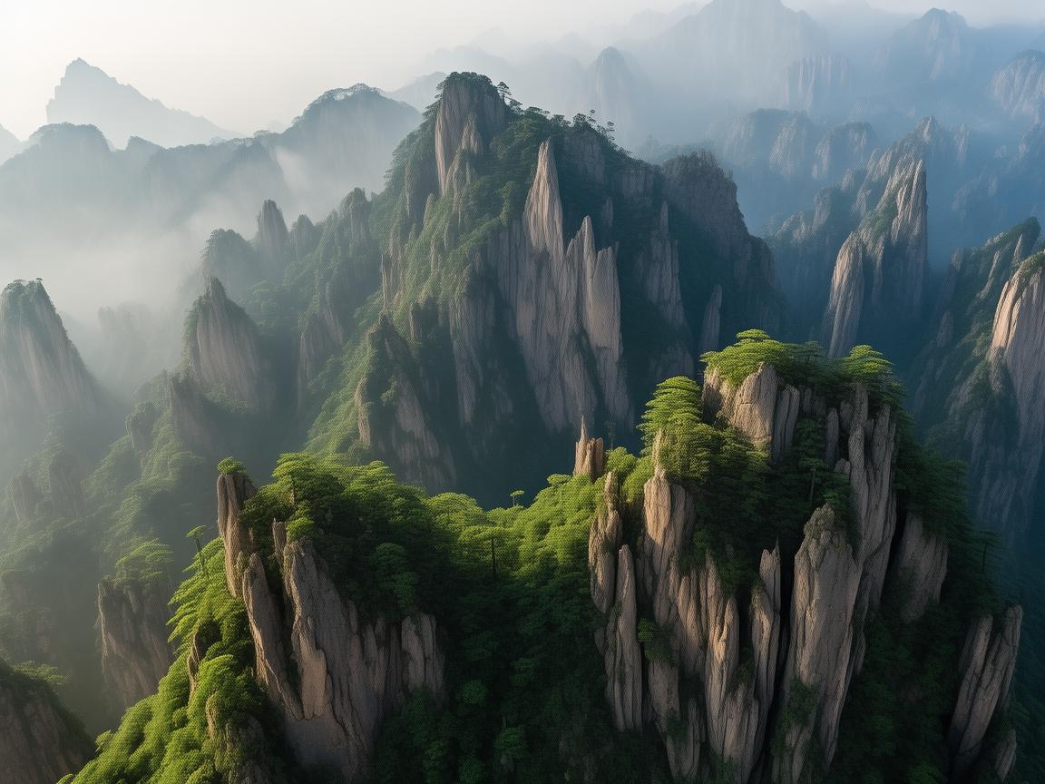 无人机测绘，黄山的别样视界