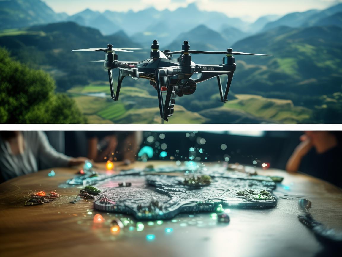 无人机测绘，开启别样桌游新体验