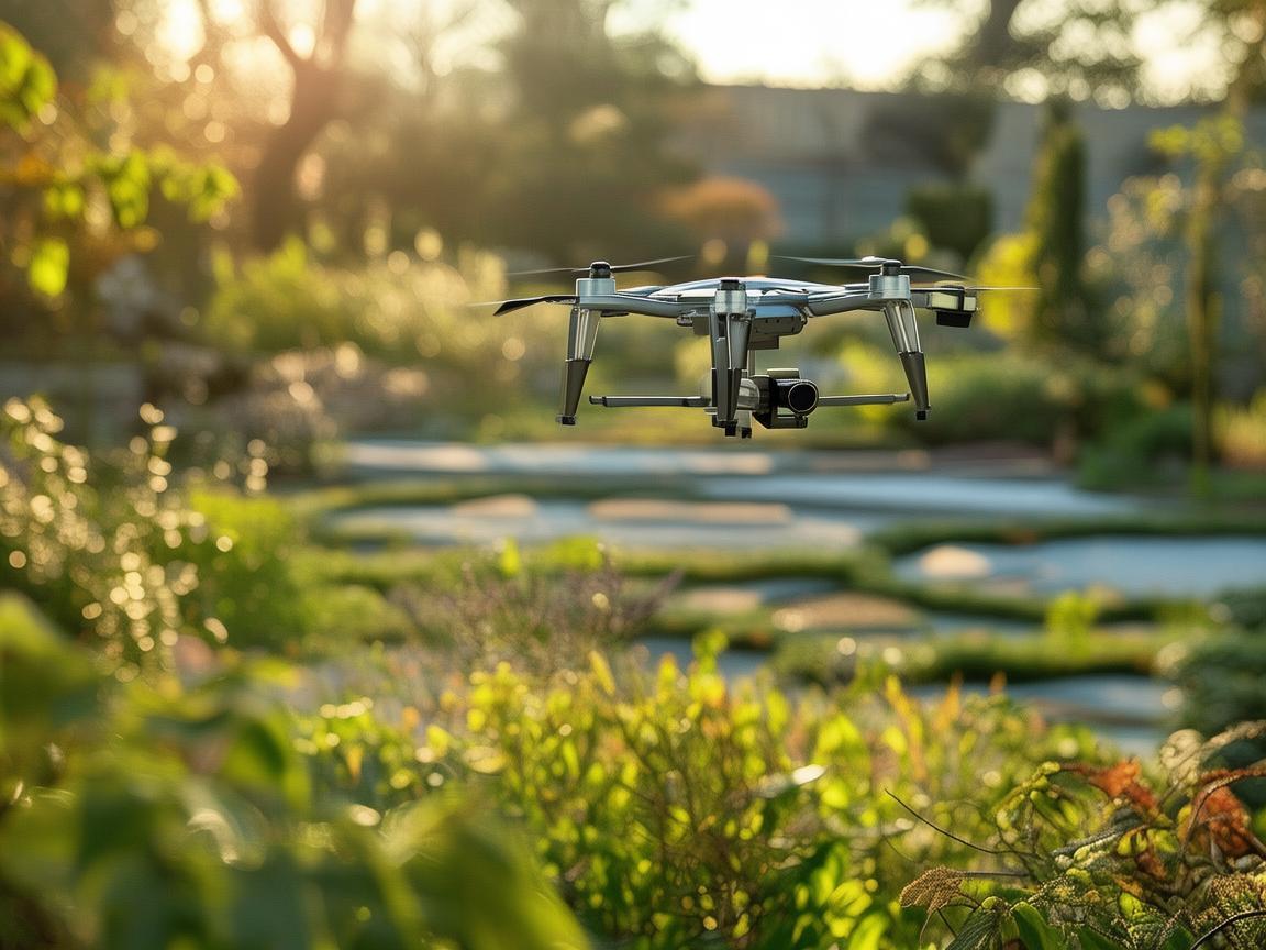 无人机，园艺测绘的得力新工具