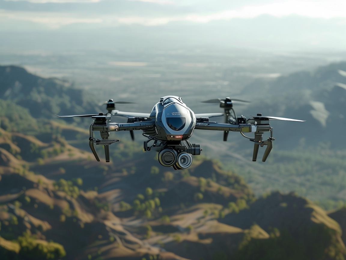 无人机测量测绘中的防撞角保障