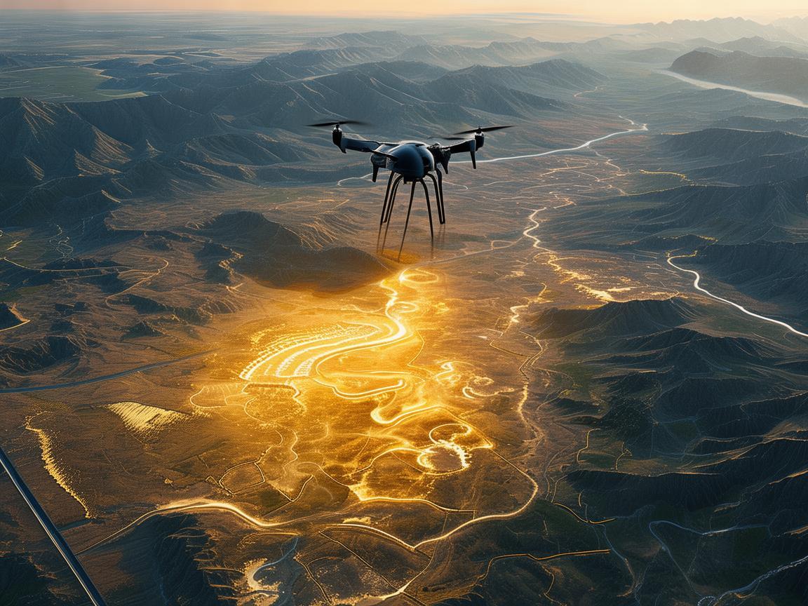 黄金视角下的无人机测量测绘