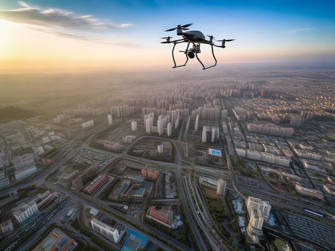 无人机助力西宁测量测绘新征程